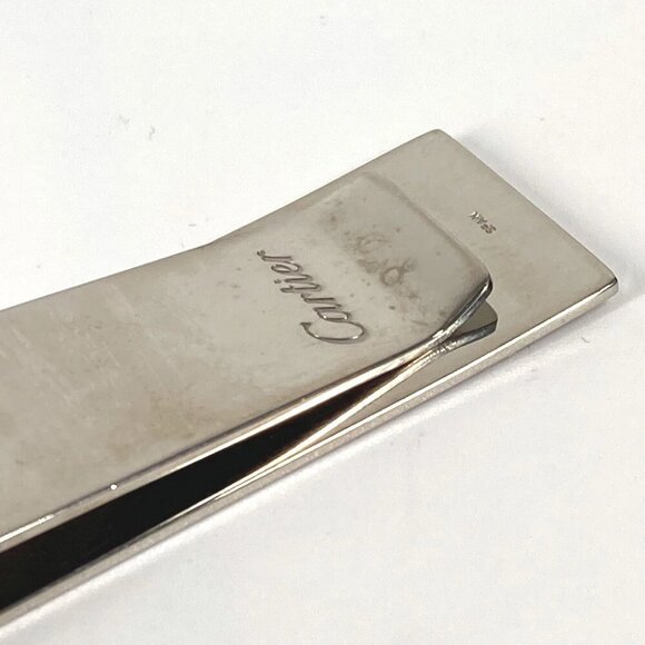 CARTIER logo Wallet Money clip SS Silver - Picture 4 of 12